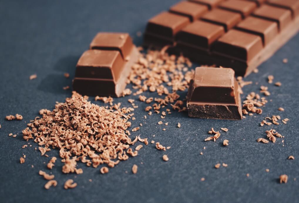 chocolate - stress relieving foods