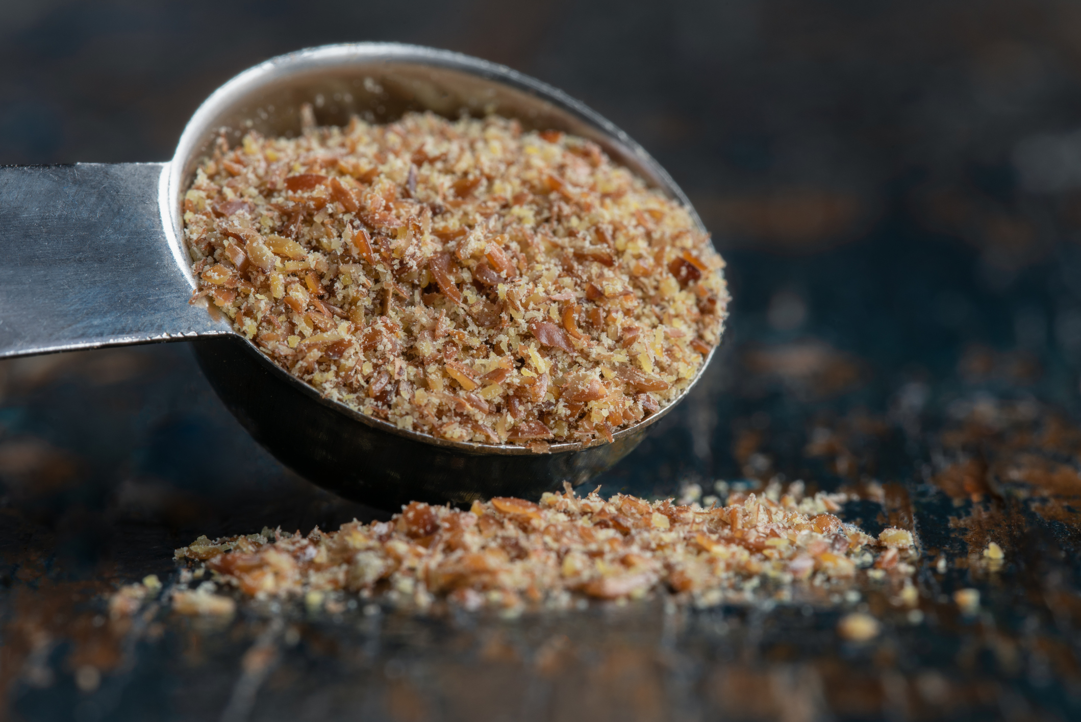 Measuring Spoon of Grounded Flaxseed | Flaxseed