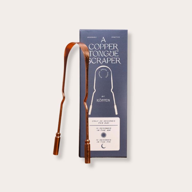 Copper Tongue Scraper