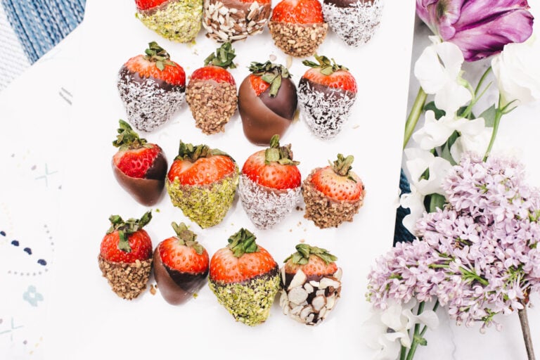 chocolate covered strawberries