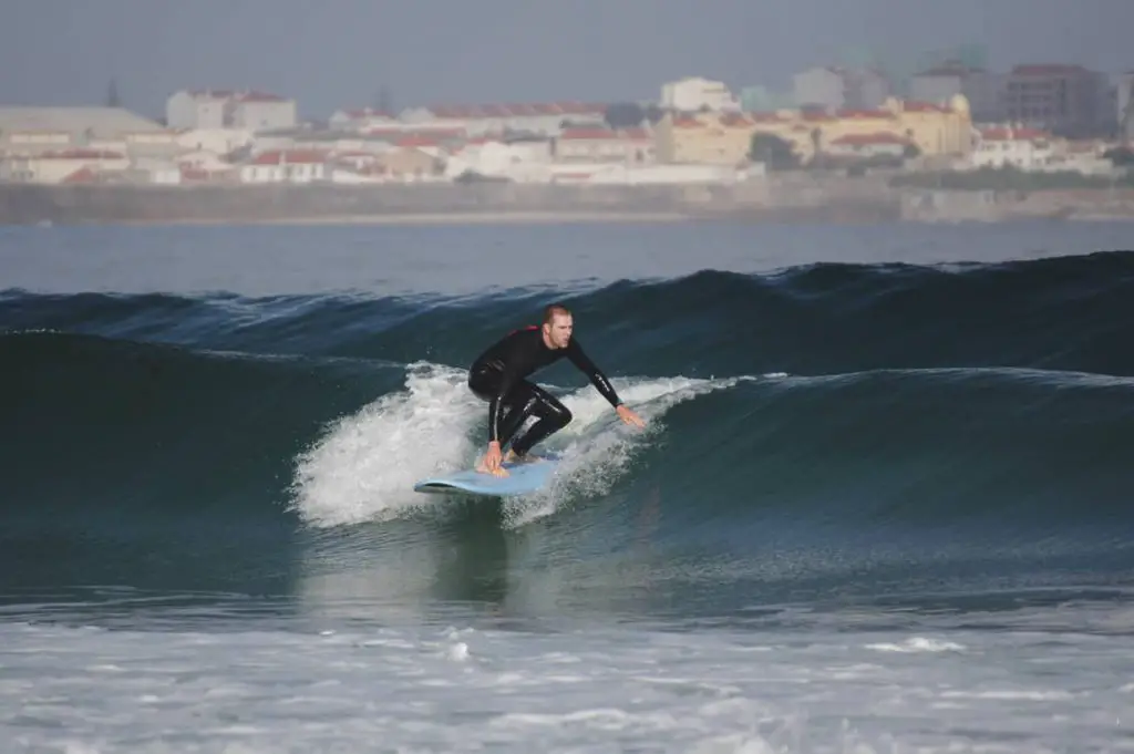 Surfing in Portugal