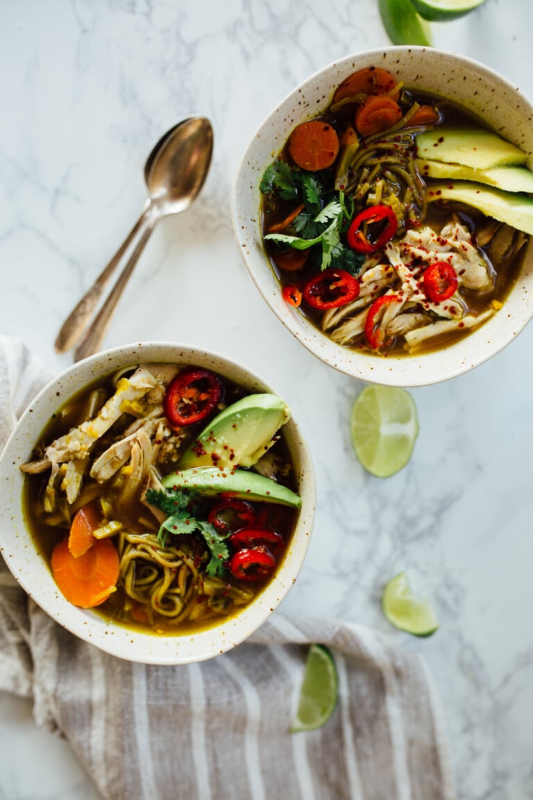 Turmeric Chicken Immunity Soup