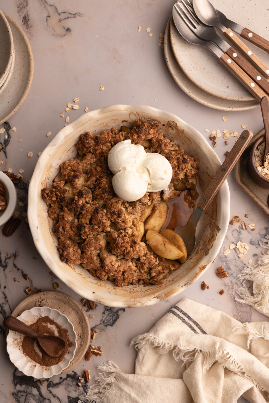 apple crumble