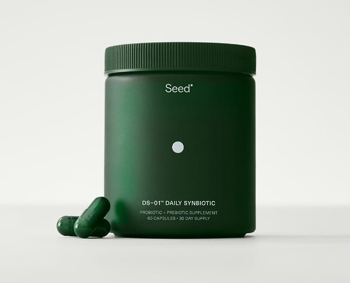 Bottle of Seed DS-01® Daily Synbiotic
