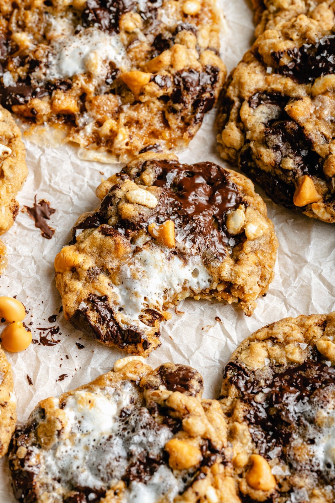 magic cookie with a bite taken out