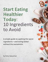 Free guide: 10 Ingredients to Avoid