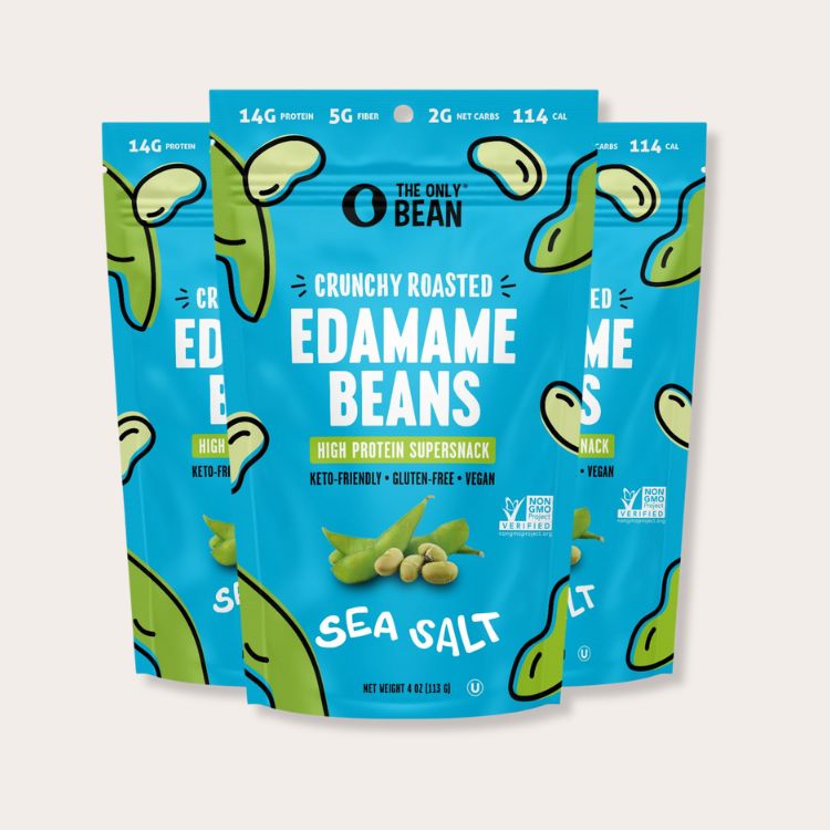 Crunchy Roasted Edamame Beans