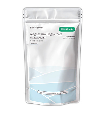 Earth's Secret Magnesium Bisglycinate with AstraGin®