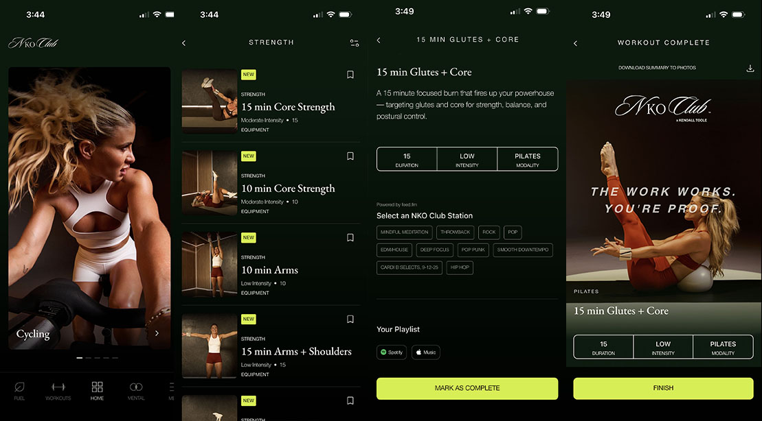 Kendall Toole NKO Club app UX
