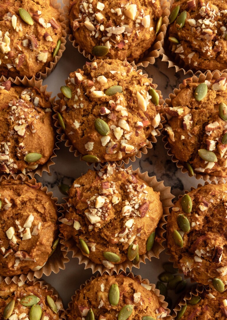 Pumpkin Morning Glory Muffins