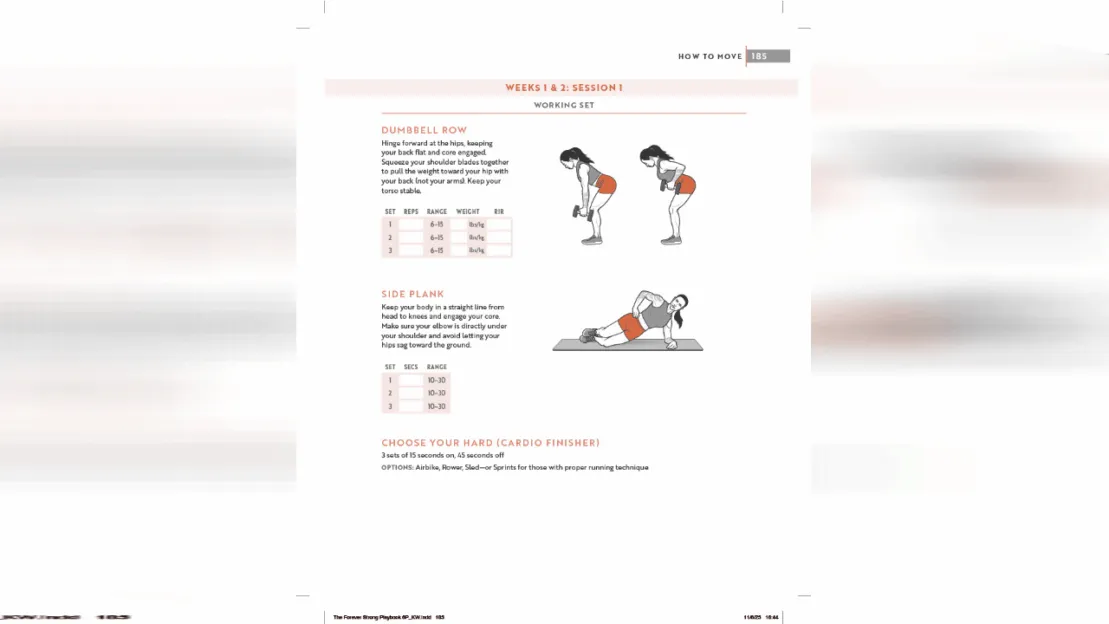 'The Forever Strong Playbook' 3