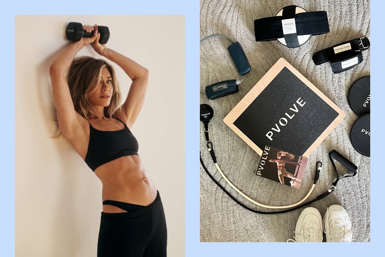 Jennifer Aniston Pvolve workout routine, editor experiment.