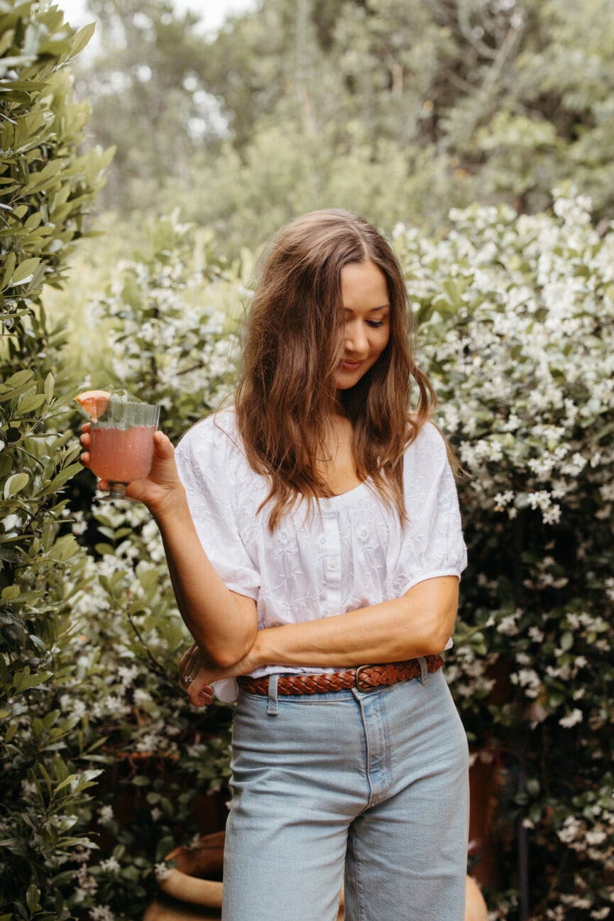 camille styles drinking cocktails wine _alcohol and women