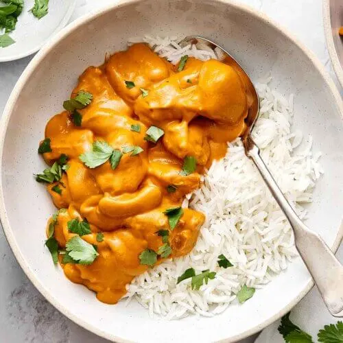 Butter chicken recipe.