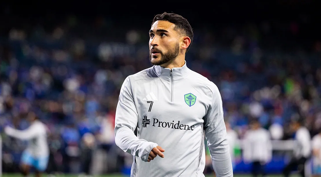 MLS player Cristian Roldan shares his elite soccer training performance tips on the field